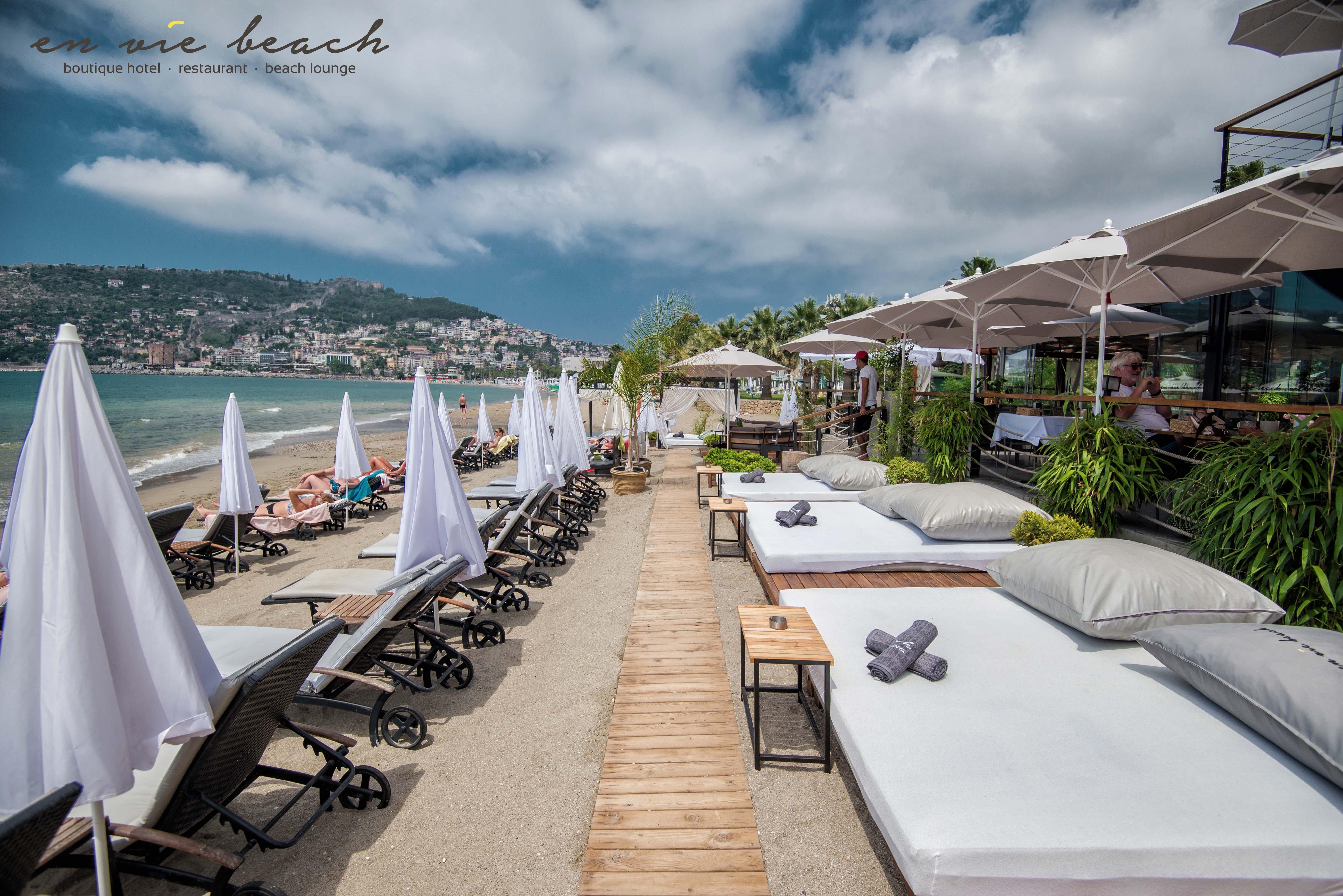 En Vie Beach Boutique Hotel - Adults Only Алания Экстерьер фото